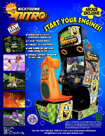 постер игры Nicktoons Nitro