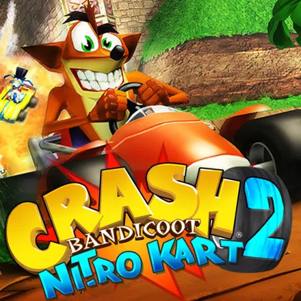 постер игры Crash Bandicoot Nitro Kart 2