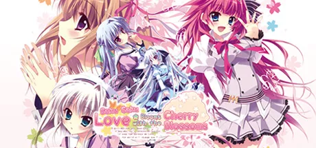 постер игры Saku Saku: Love Blooms with the Cherry Blossoms