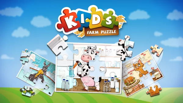 постер игры Kids: Farm Puzzle