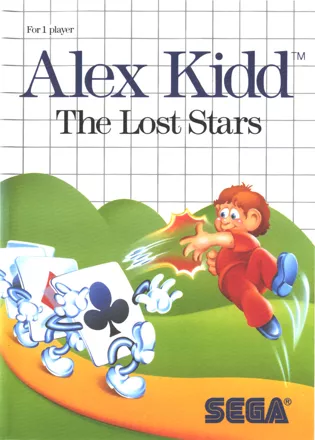 постер игры Alex Kidd: The Lost Stars