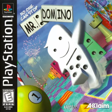 постер игры No One Can Stop Mr. Domino