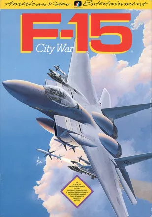 постер игры F-15 City War