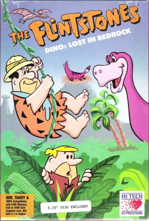 постер игры The Flintstones: Dino: Lost in Bedrock