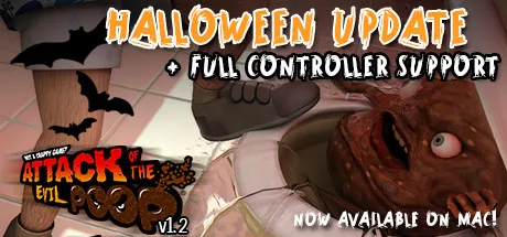 постер игры Attack of the Evil Poop