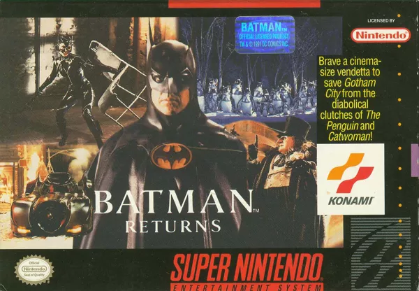 постер игры Batman Returns