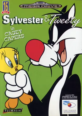 постер игры Sylvester and Tweety in Cagey Capers