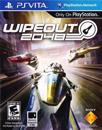 постер игры WipEout 2048