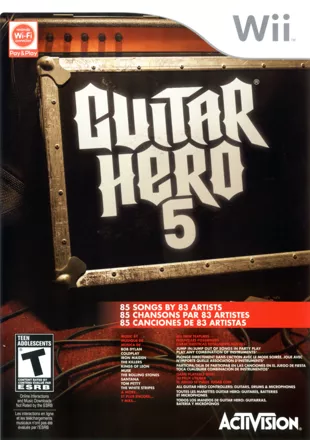 постер игры Guitar Hero 5