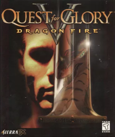 постер игры Quest for Glory V: Dragon Fire