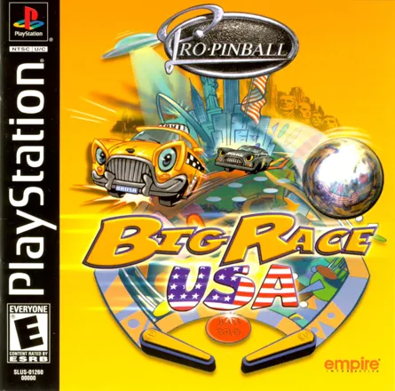 постер игры Pro Pinball: Big Race USA