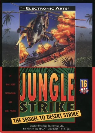 постер игры Jungle Strike