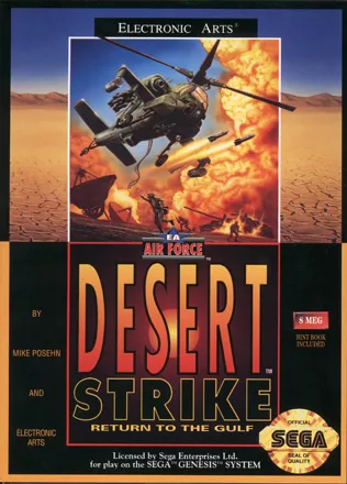 постер игры Desert Strike: Return to the Gulf