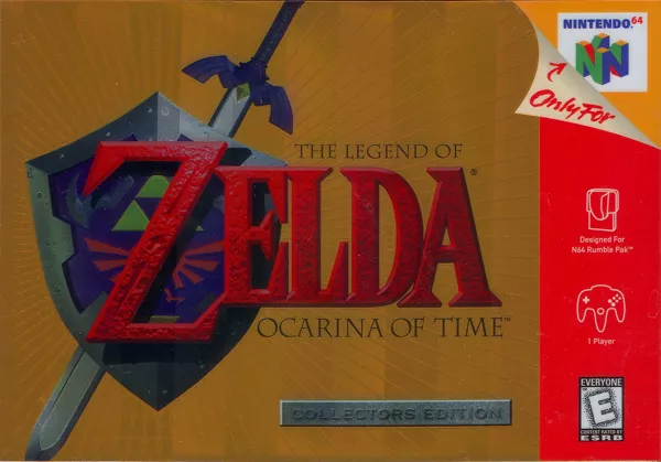 постер игры The Legend of Zelda: Ocarina of Time