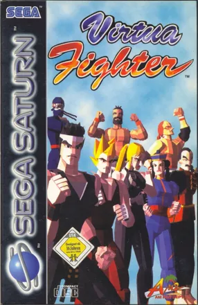 постер игры Virtua Fighter