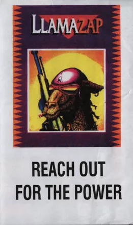 постер игры Llamazap