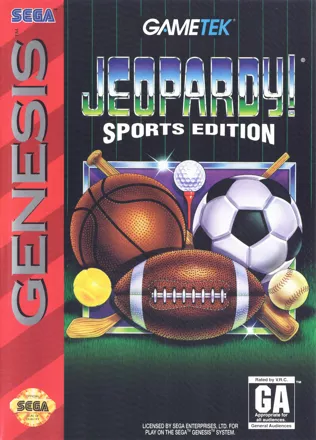 постер игры Jeopardy! Sports Edition