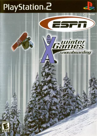 постер игры ESPN Winter X Games Snowboarding