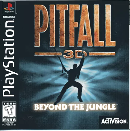 постер игры Pitfall 3D: Beyond the Jungle