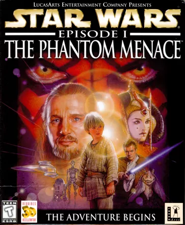 постер игры Star Wars: Episode I - The Phantom Menace