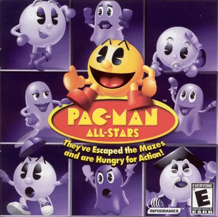 постер игры Pac-Man All-Stars
