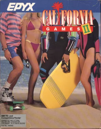 постер игры California Games II