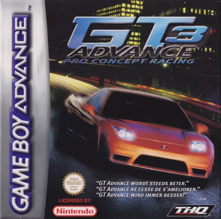 постер игры GT Advance 3: Pro Concept Racing