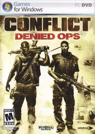 постер игры Conflict: Denied Ops