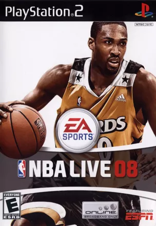 постер игры NBA Live 08