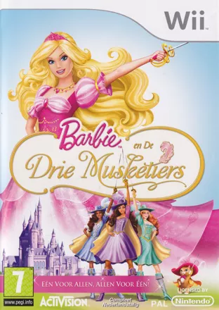 постер игры Barbie and the Three Musketeers