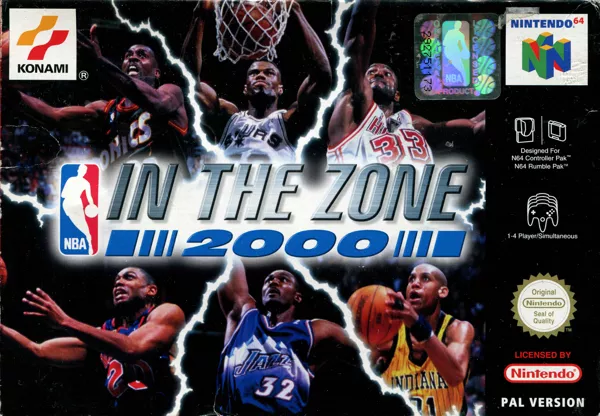постер игры NBA in the Zone 2000