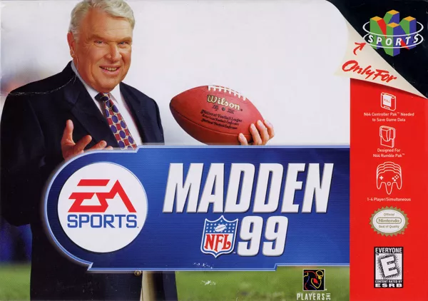 постер игры Madden NFL 99
