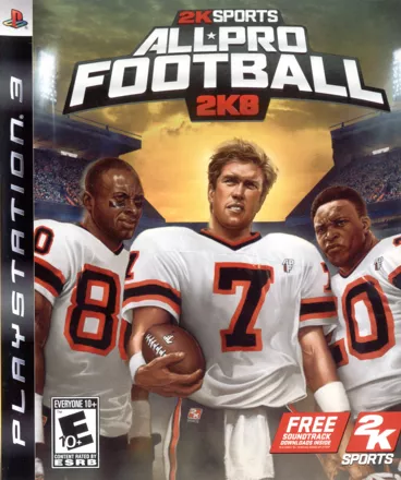 постер игры All-Pro Football 2K8