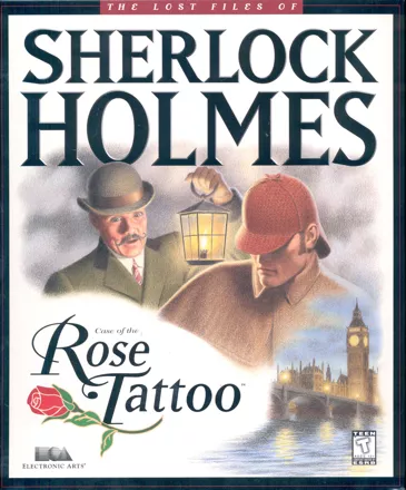 постер игры The Lost Files of Sherlock Holmes: Case of the Rose Tattoo