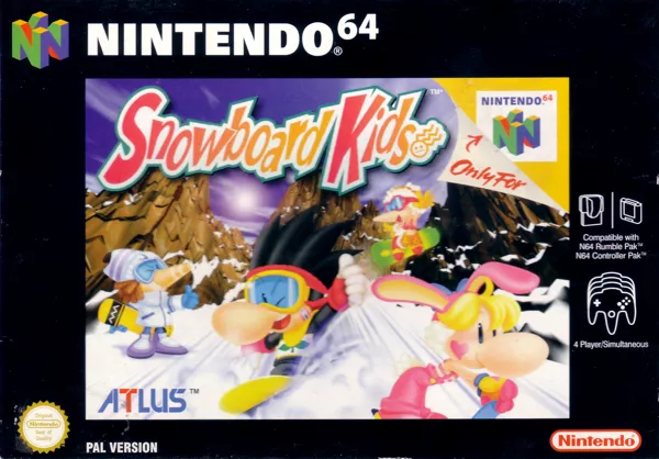 постер игры Snowboard Kids
