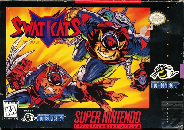 постер игры SWAT Kats: The Radical Squadron
