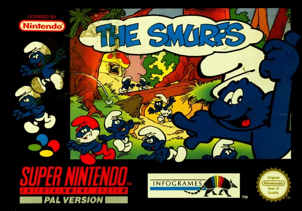 постер игры The Smurfs