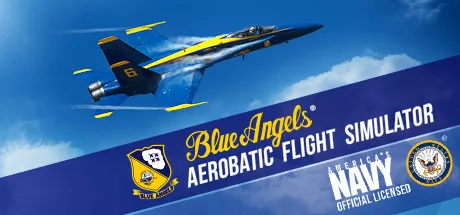 постер игры Blue Angels: Aerobatic Flight Simulator