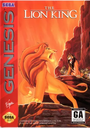 постер игры The Lion King