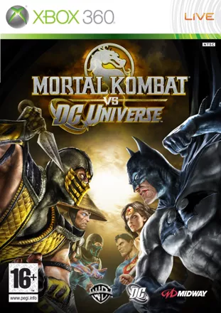 постер игры Mortal Kombat vs. DC Universe
