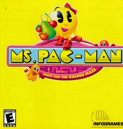 постер игры Ms. Pac-Man: Quest for the Golden Maze