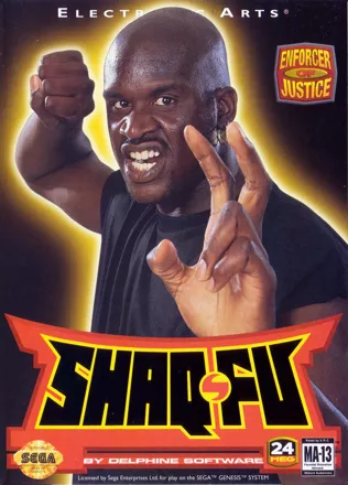 постер игры Shaq Fu