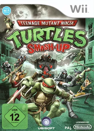 постер игры Teenage Mutant Ninja Turtles: Smash-Up