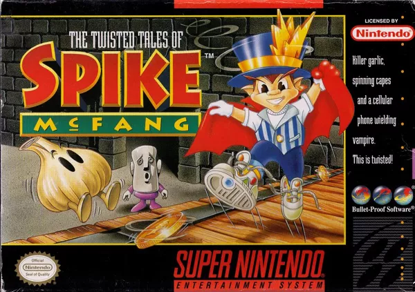 постер игры The Twisted Tales of Spike McFang