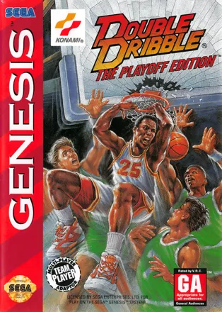 постер игры Double Dribble: The Playoff Edition