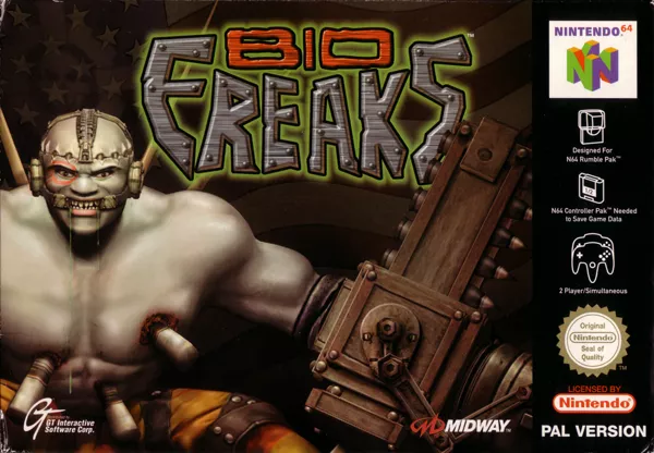 постер игры Bio Freaks