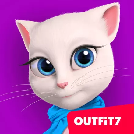 постер игры Talking Angela