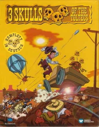 постер игры 3 Skulls of the Toltecs