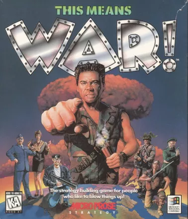 постер игры This Means War!