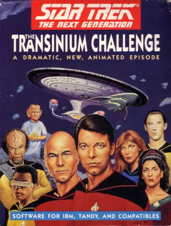 постер игры Star Trek: The Next Generation - The Transinium Challenge